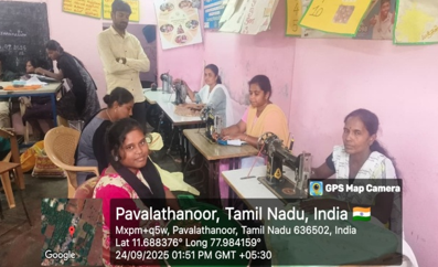 Tailoring & Aari-work – Sri Lankan Refugees, Salem Camps